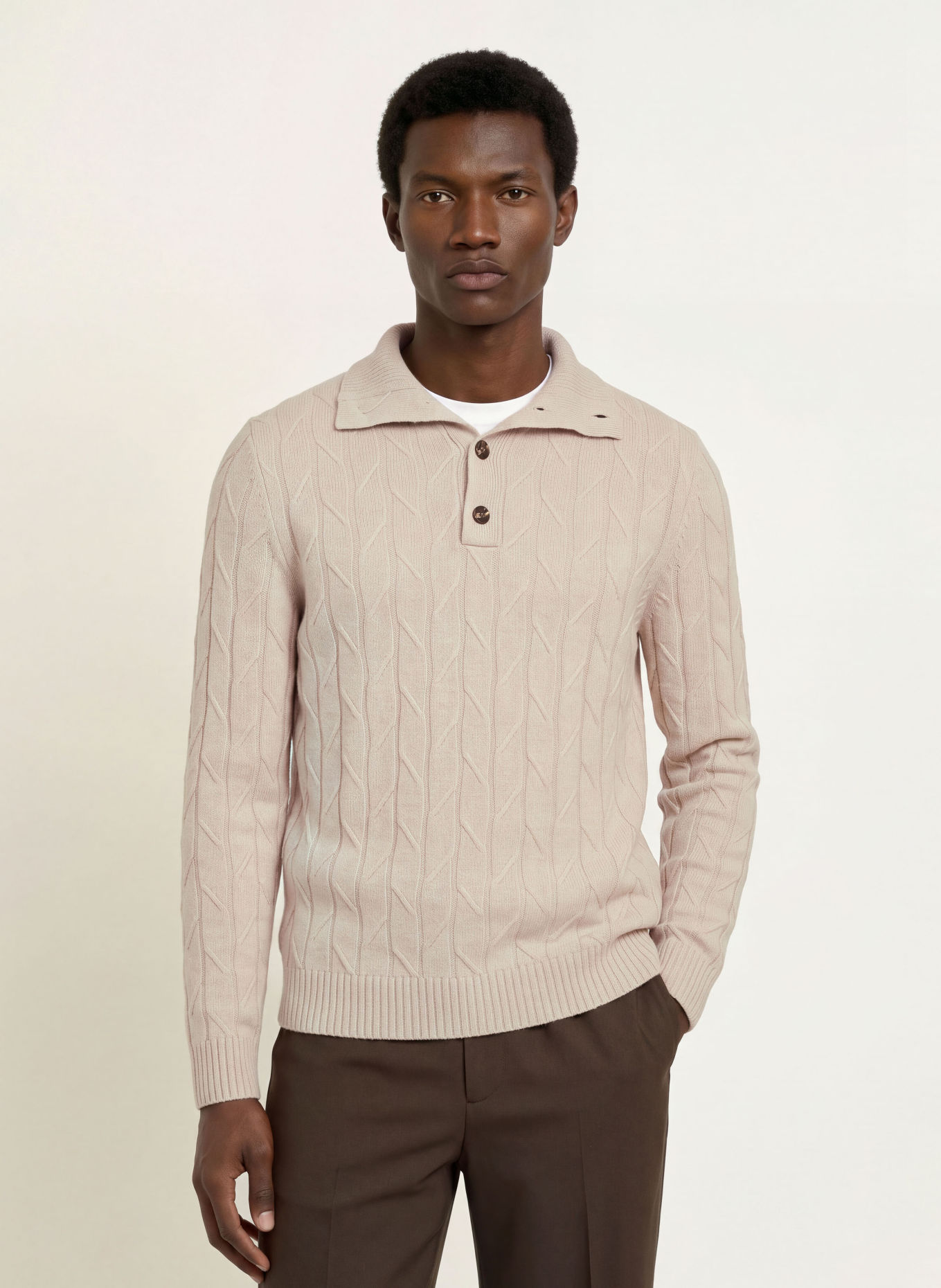 REISS Troyer LITTLETON: BEIGE