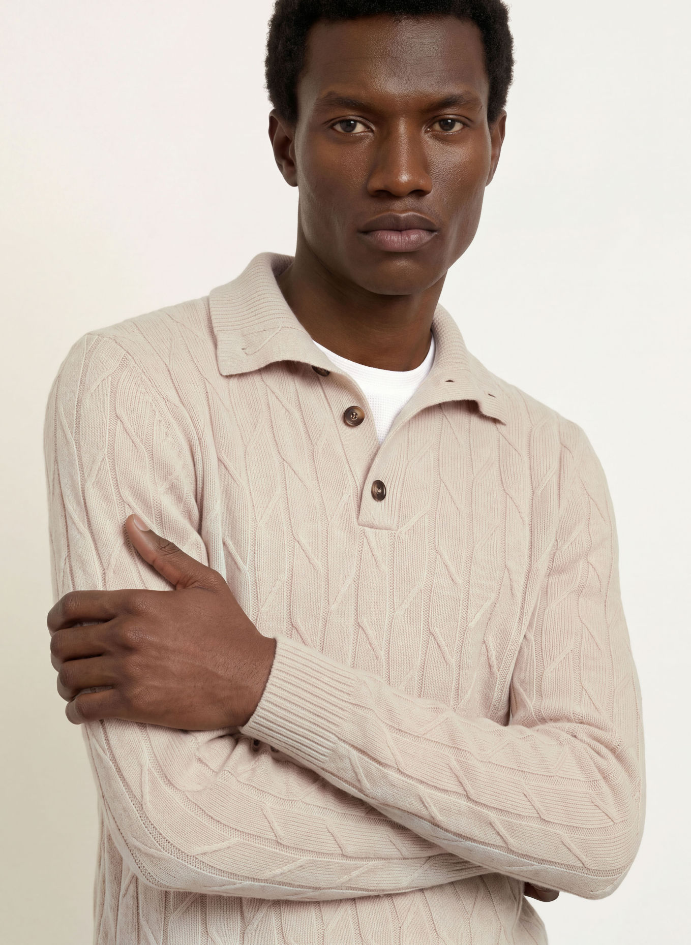 REISS Troyer LITTLETON: BEIGE