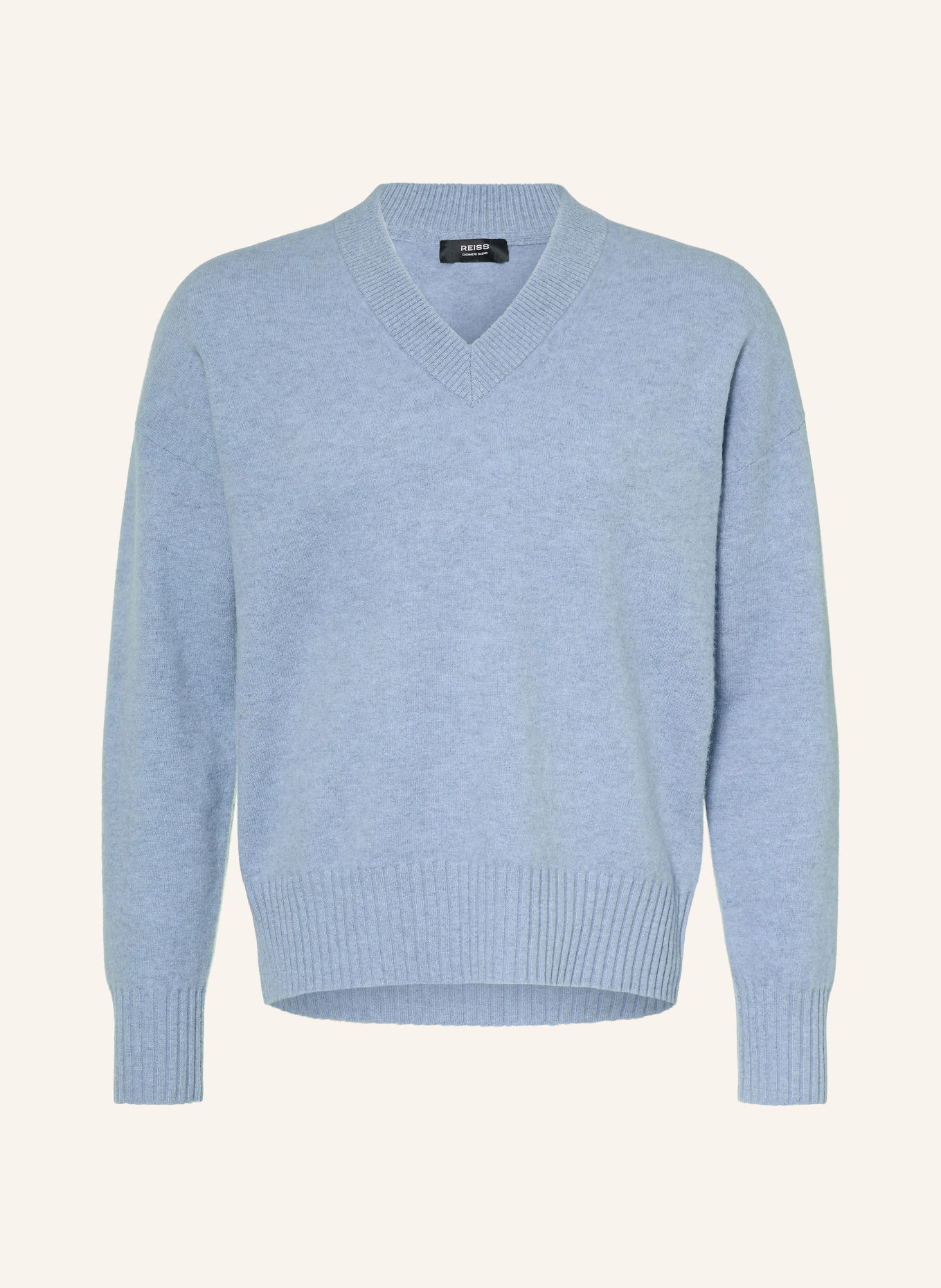 REISS ALBERZ Sweater: LIGHT BLUE