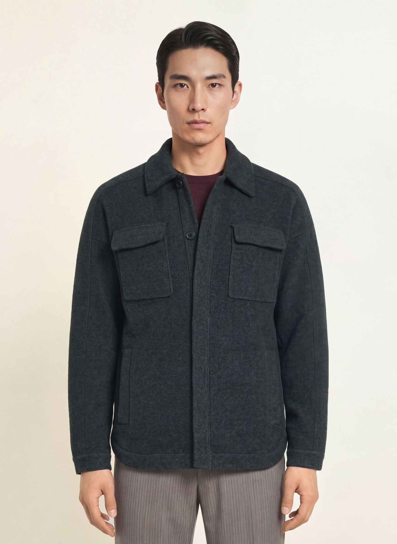 REISS LOCKWOOD Jacket: DARK GRAY