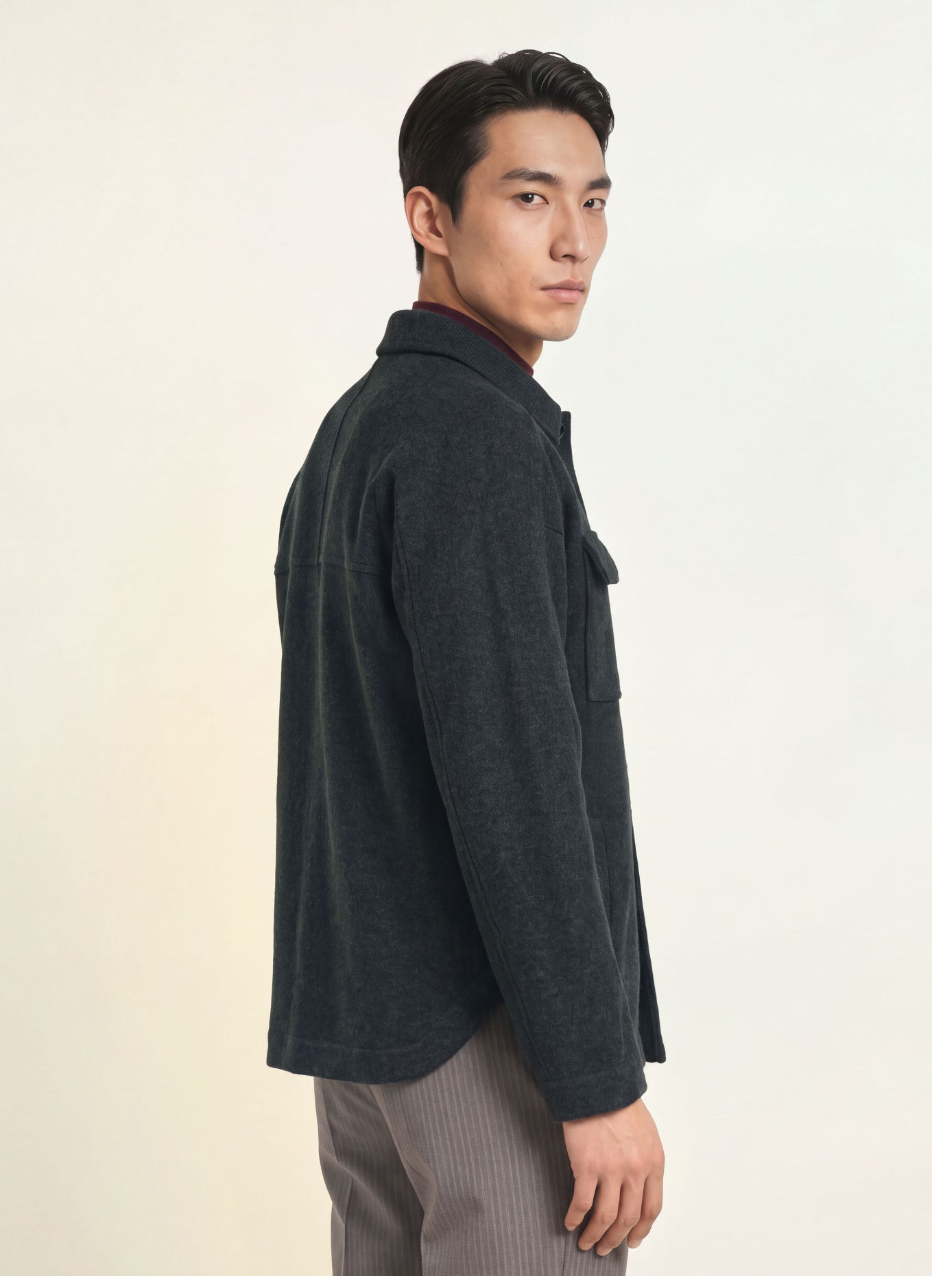 REISS LOCKWOOD Jacket: DARK GRAY