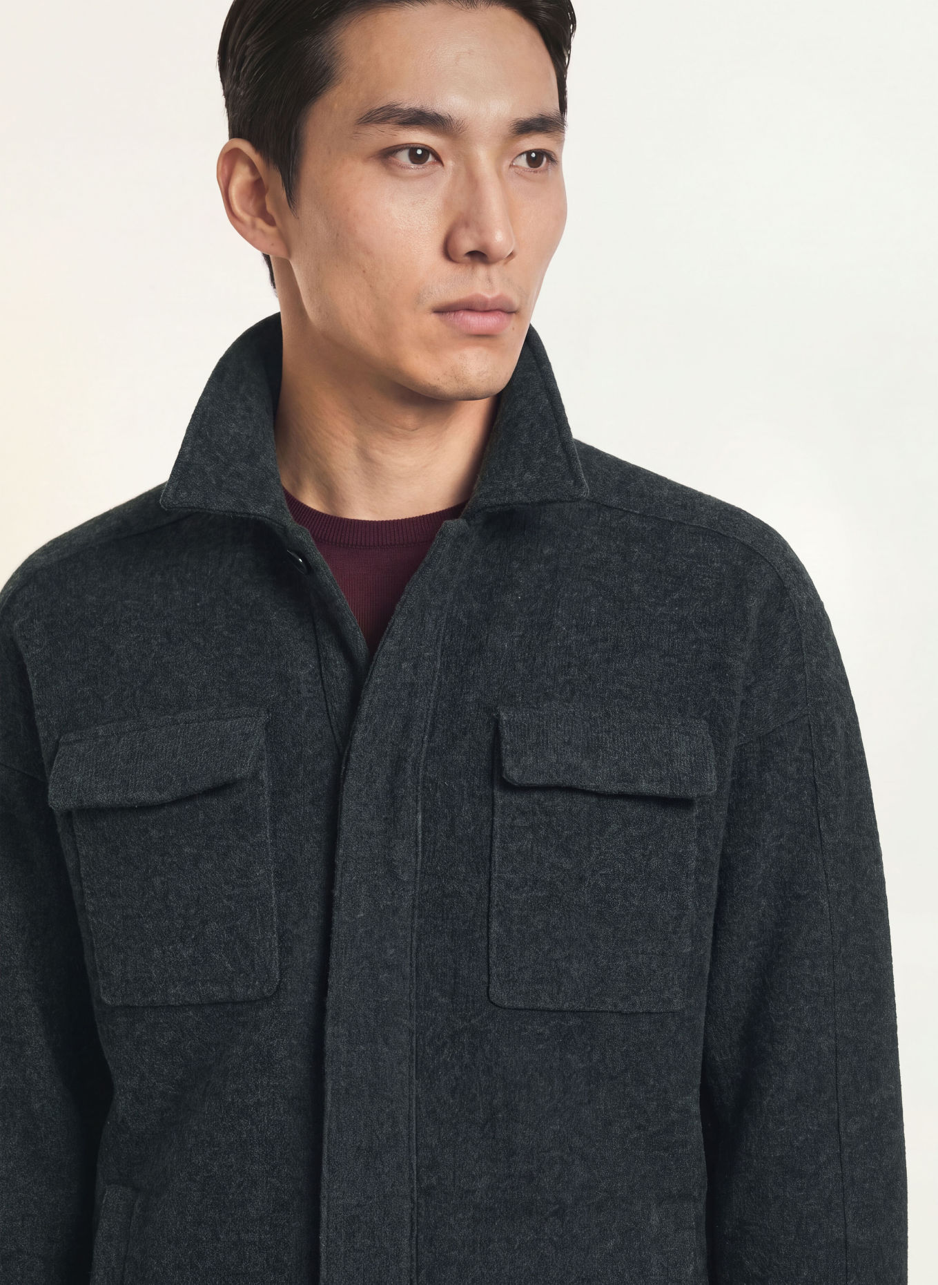 REISS LOCKWOOD Jacket: DARK GRAY