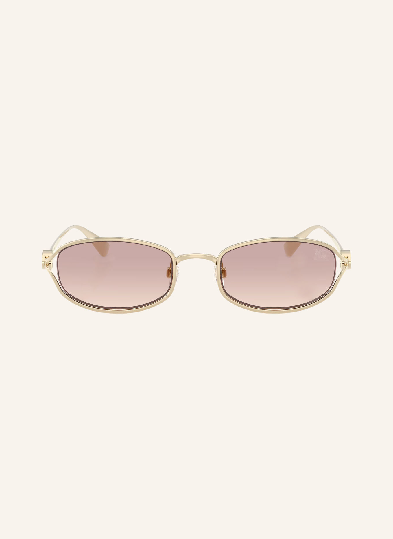 BURBERRY Sonnenbrille BE3177: LIGHT GOLD/ BROWN GRADIENT