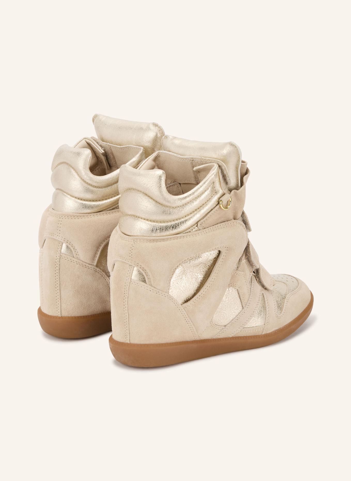 ISABEL MARANT Hightop-Sneaker BEKETT: BEIGE