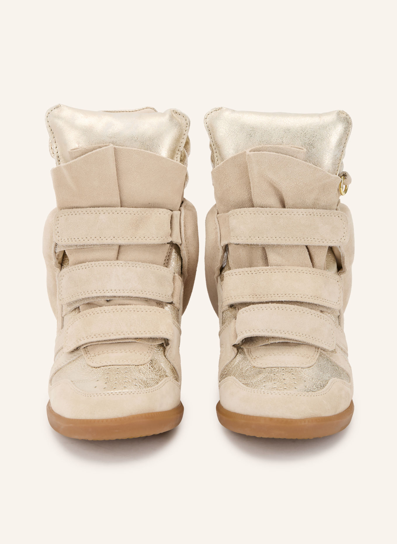 ISABEL MARANT Hightop-Sneaker BEKETT: BEIGE