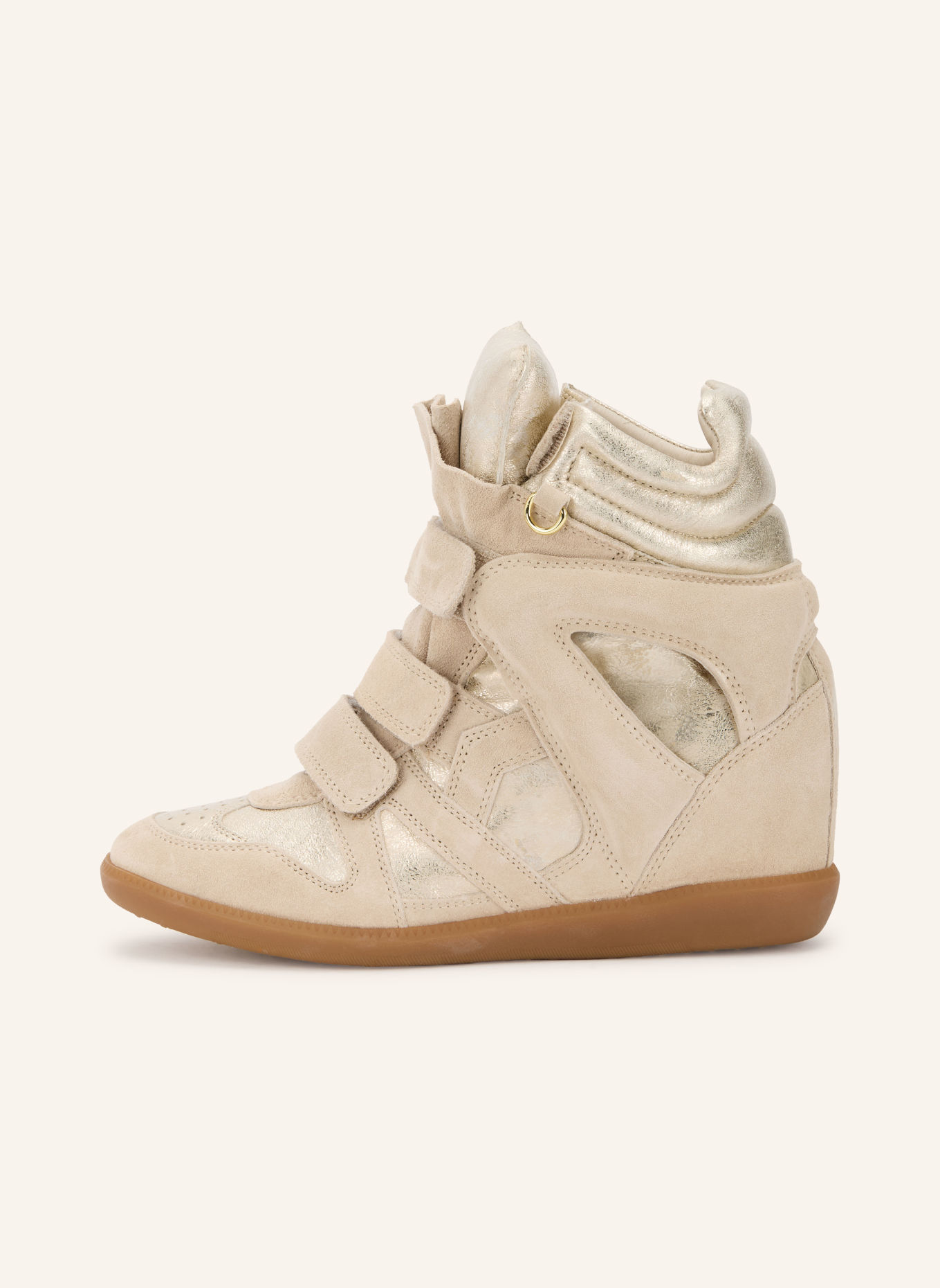 ISABEL MARANT Hightop-Sneaker BEKETT: BEIGE