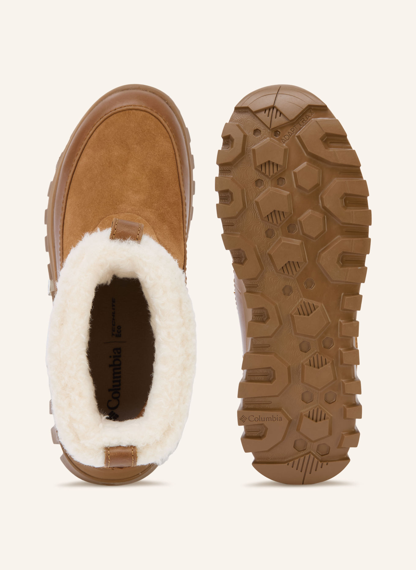 Columbia Boots SNOWTROT EASE™: HELLBRAUN / CREME