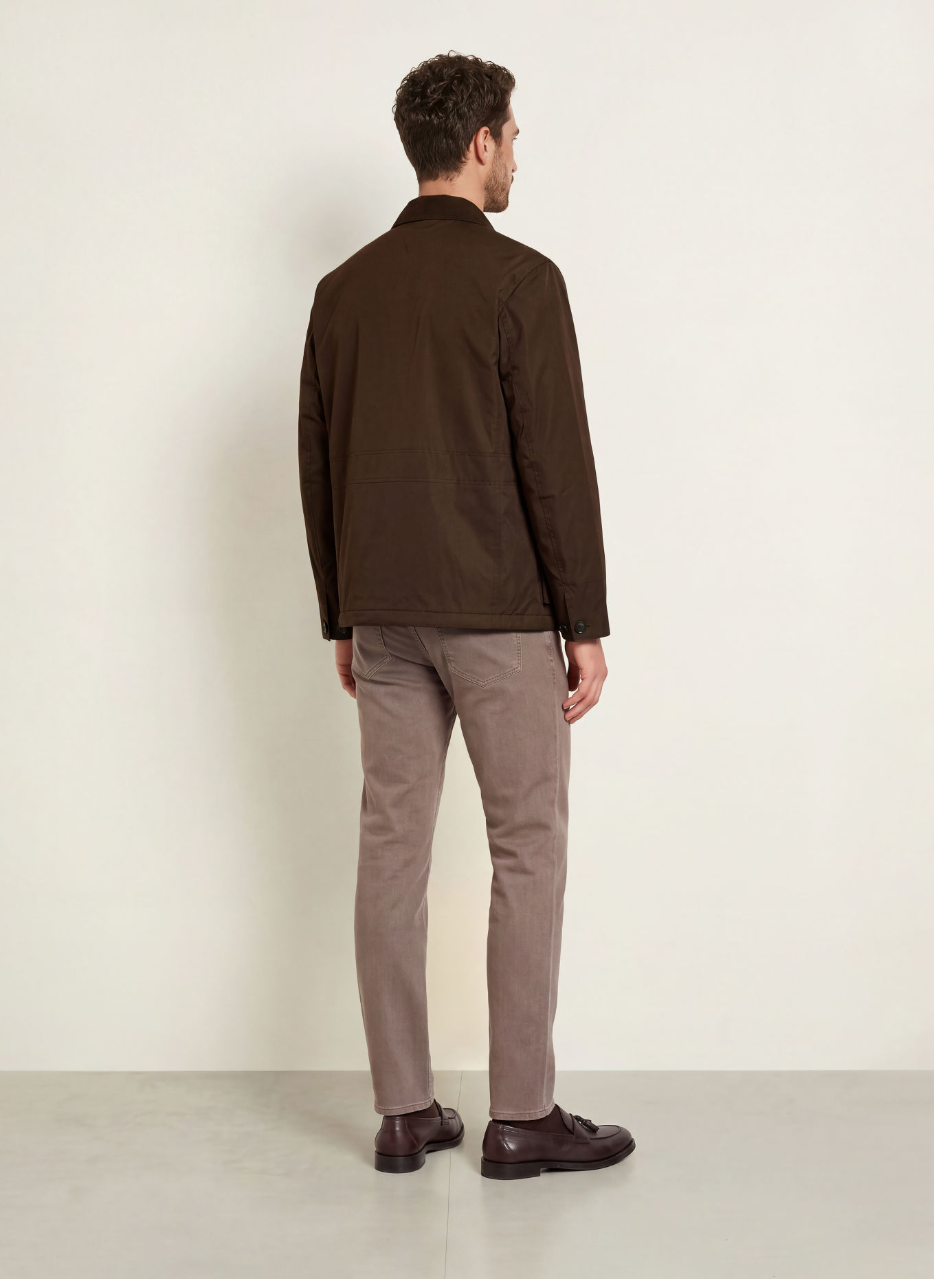 FAHERTY Hose TERRY Tailored Fit: DUNKELBRAUN