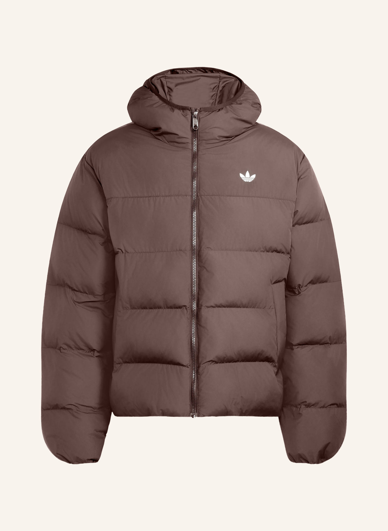 adidas Originals Veste matelassée: MARRON FONCÉ