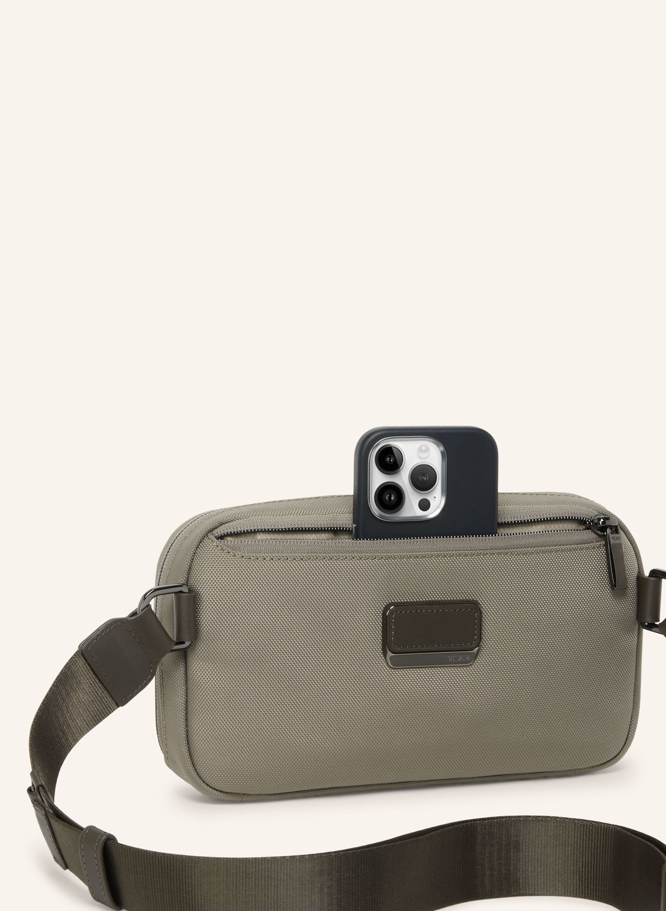 TUMI Sac à bandoulière ARRIVÉ MESSINA: TAUPE
