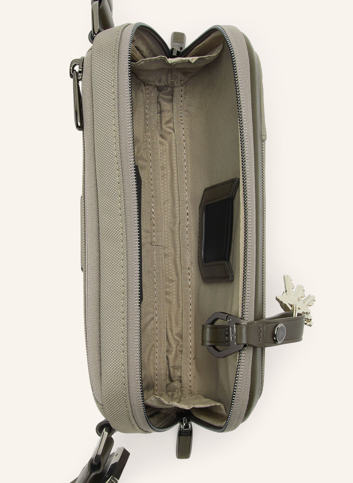 TUMI Sac à bandoulière ARRIVÉ MESSINA: TAUPE
