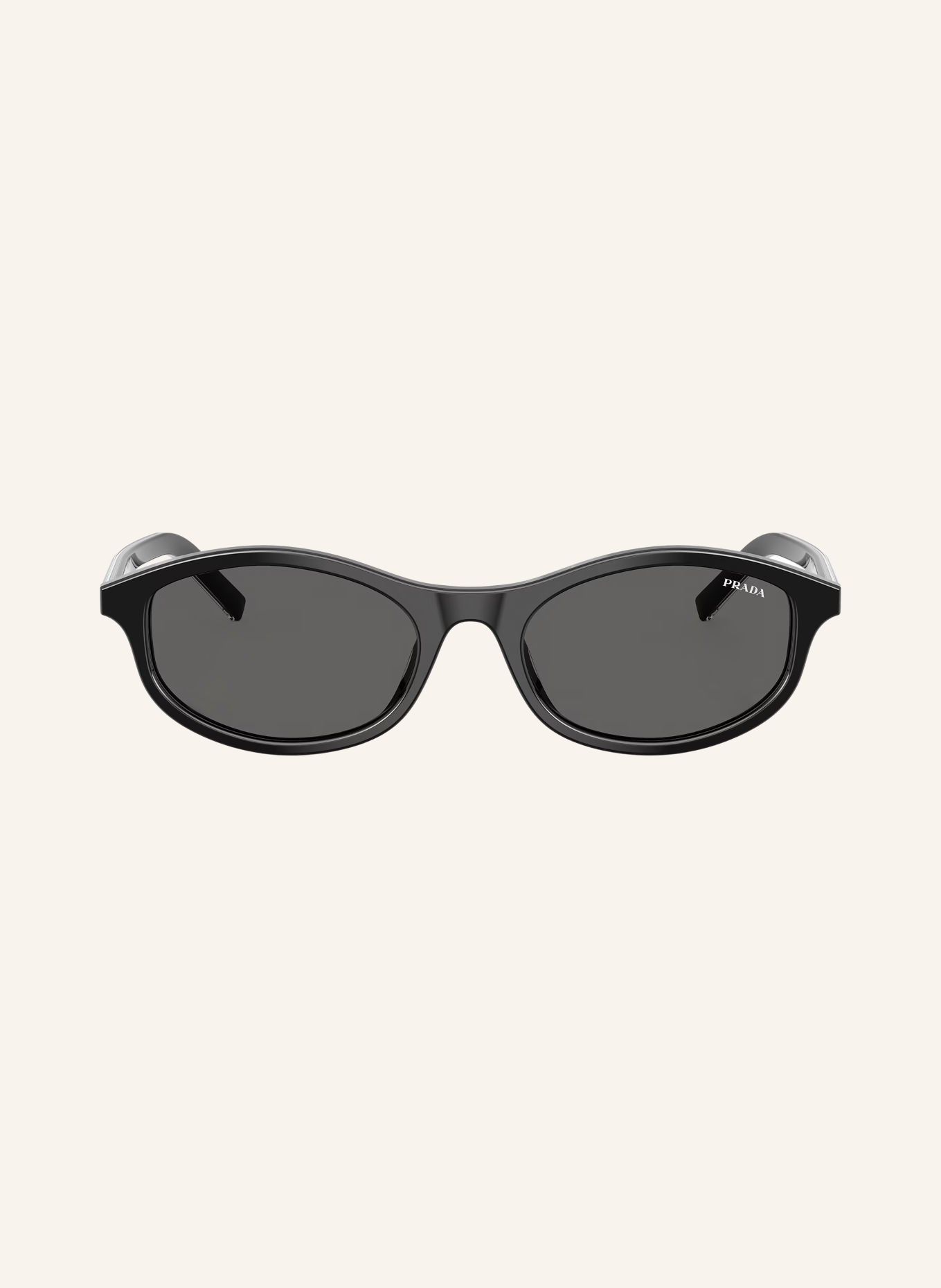PRADA Sonnenbrille PR D17S: BLACK/BASALT HORN/ DARK GREY