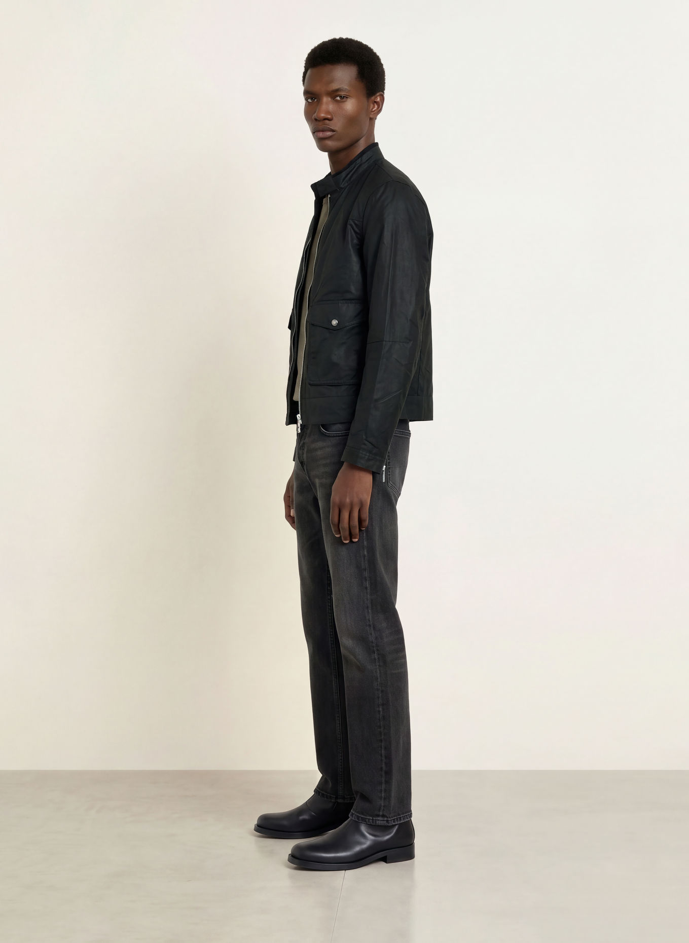 ALLSAINTS Jeans met slanke, rechte pasvorm: 162 Washed Black