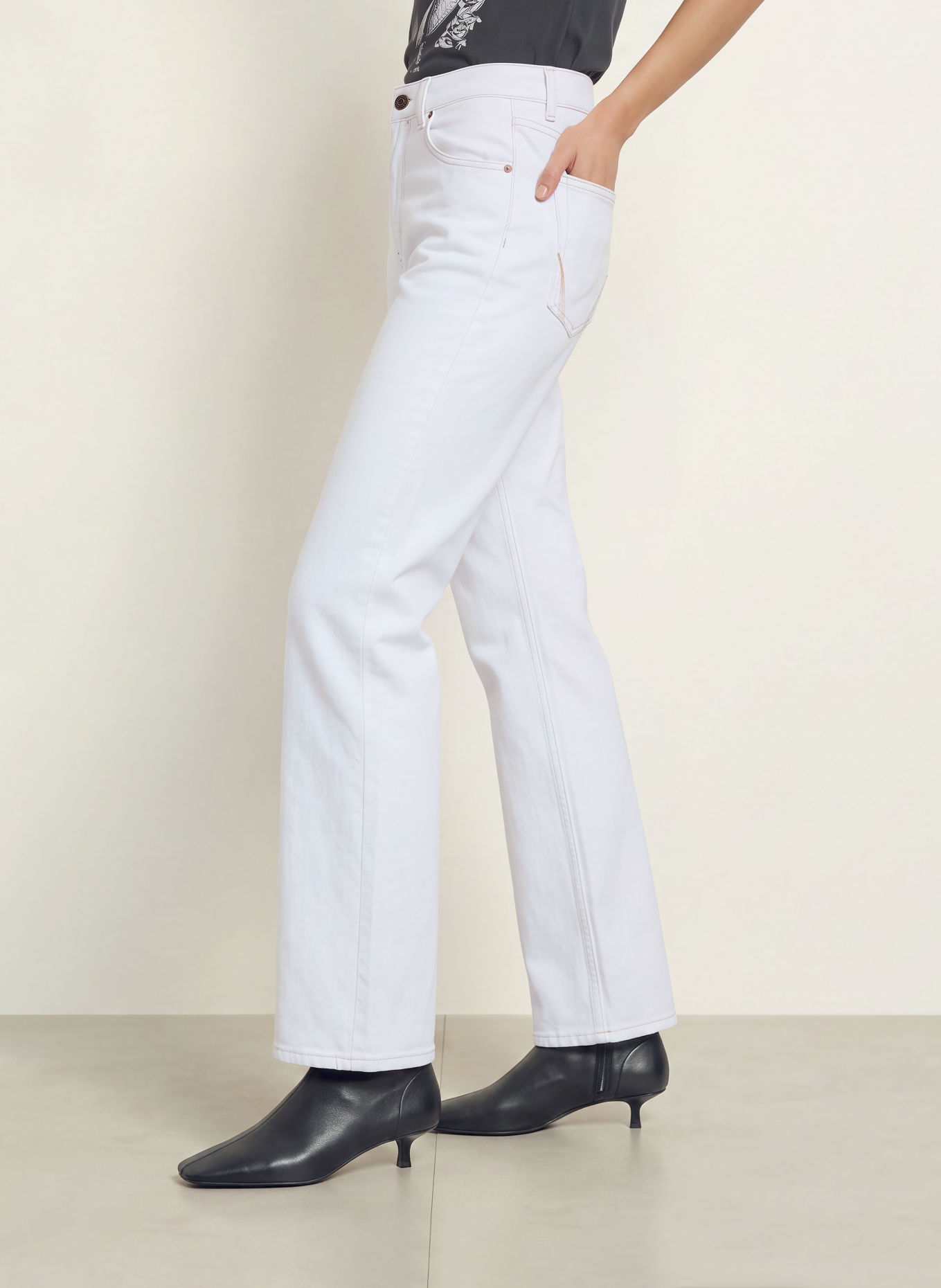 ALLSAINTS Bootcut Jeans RUE HIGH BOOTCUT: 203 Off White