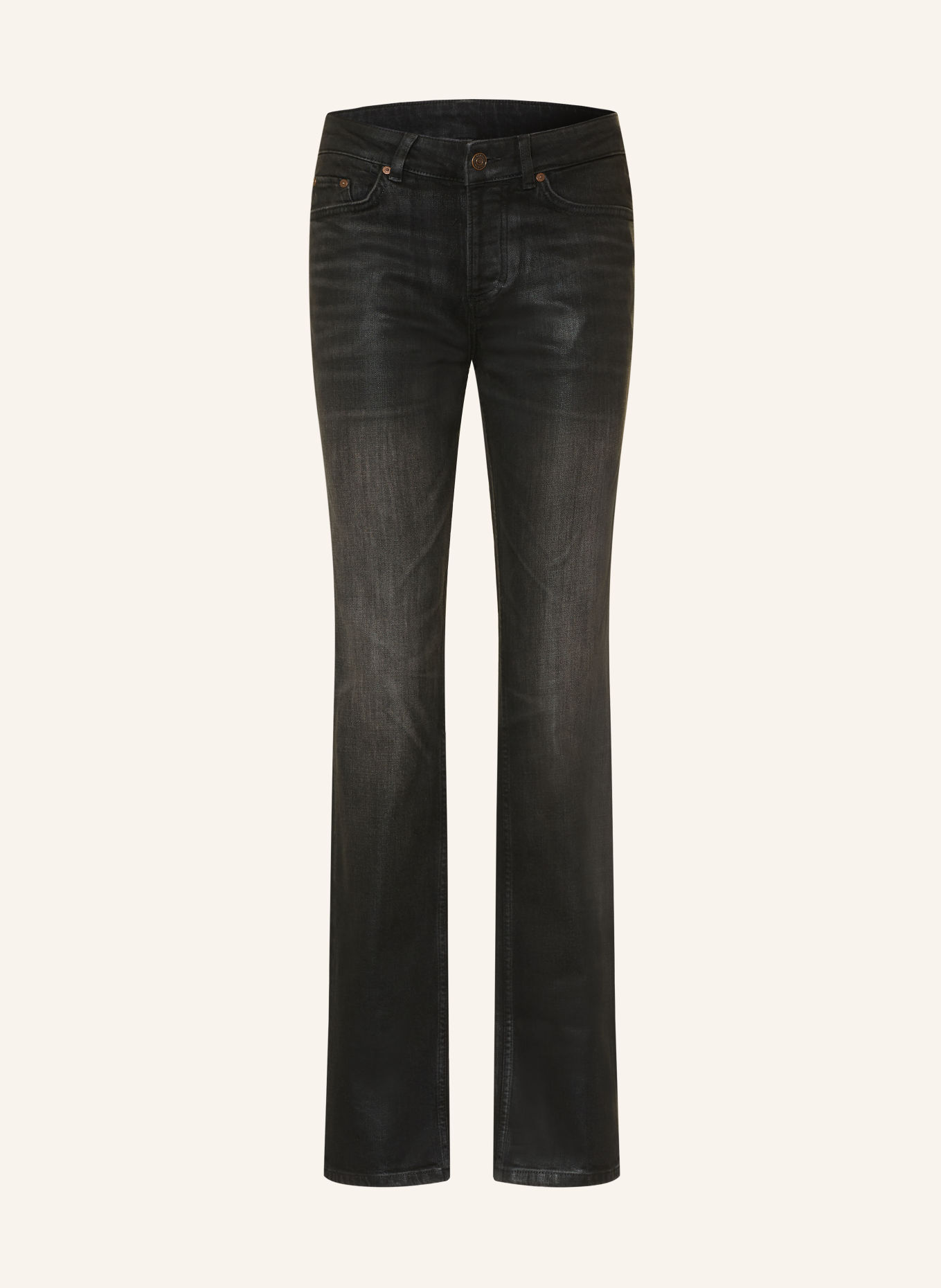 ALLSAINTS Straight jeans NAT: 3694 Coated Black