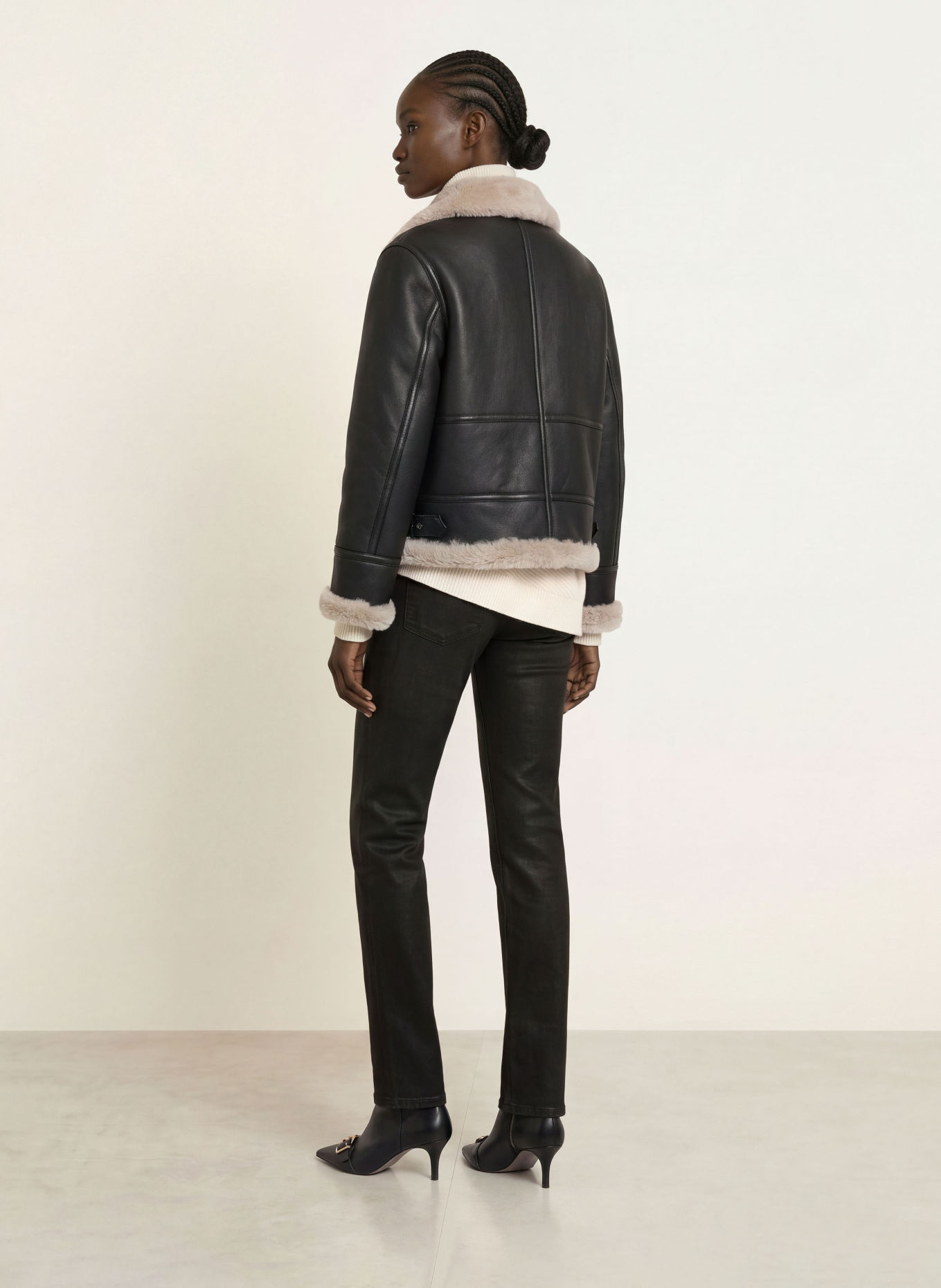 ALLSAINTS Straight jeans NAT: 3694 Coated Black