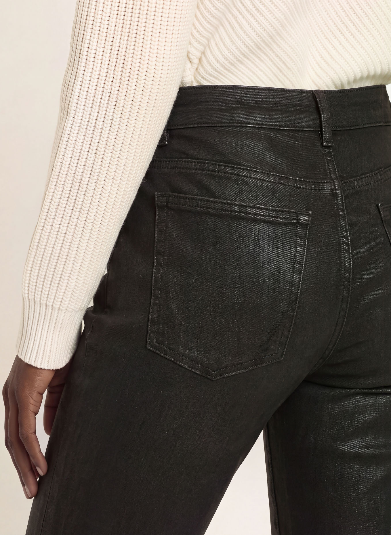 ALLSAINTS Straight jeans NAT: 3694 Coated Black
