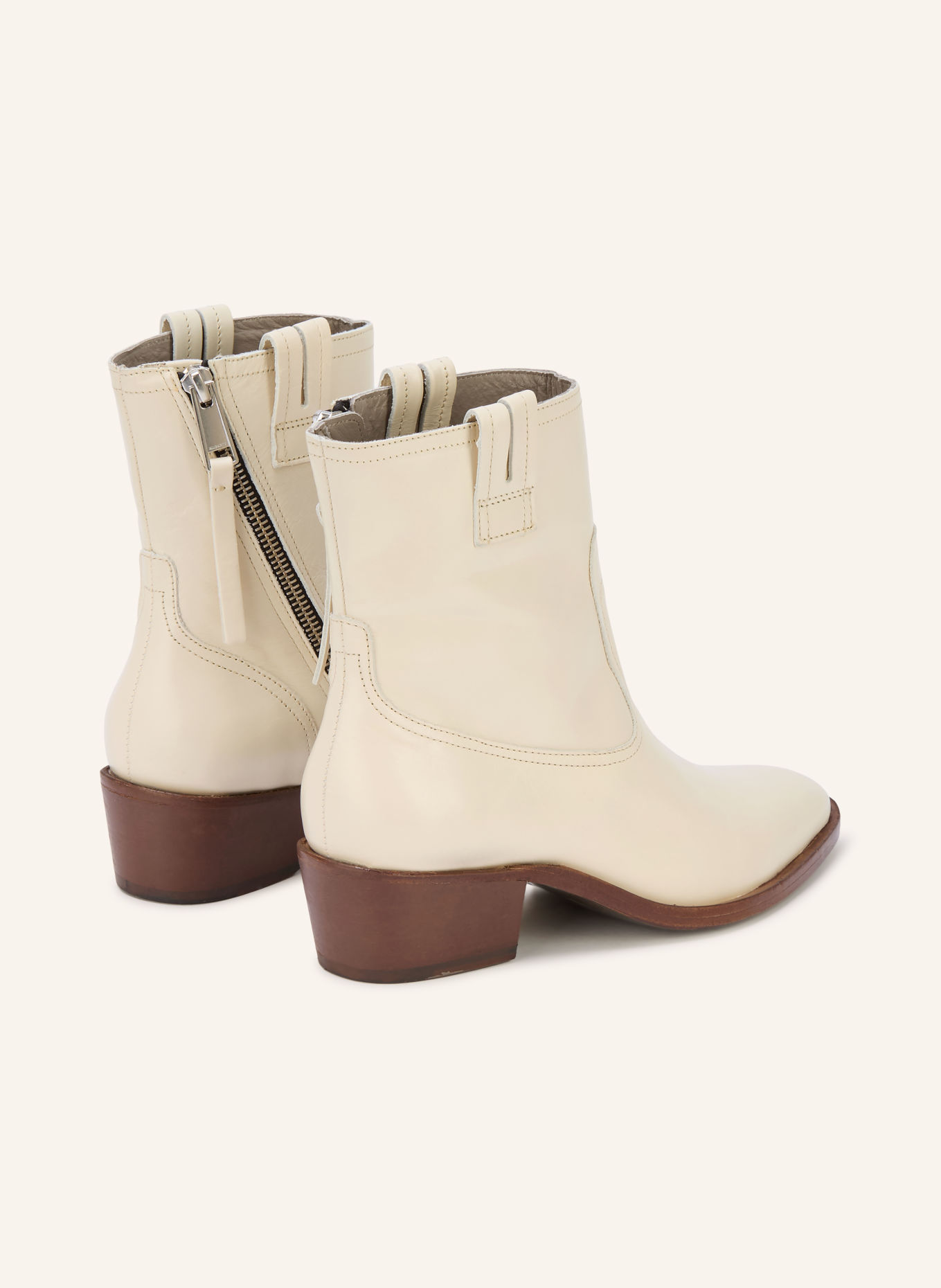 ALLSAINTS Cowboylaarzen JURA: WIT
