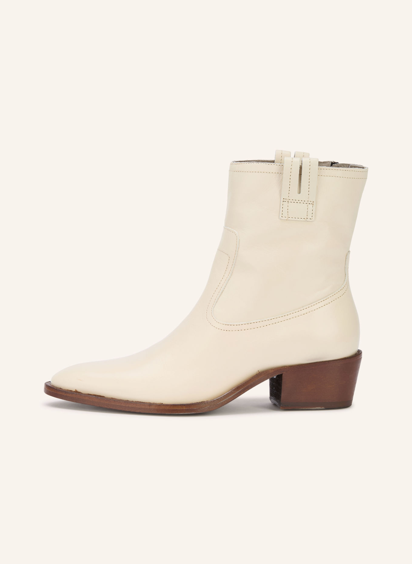 ALLSAINTS Cowboylaarzen JURA: WIT