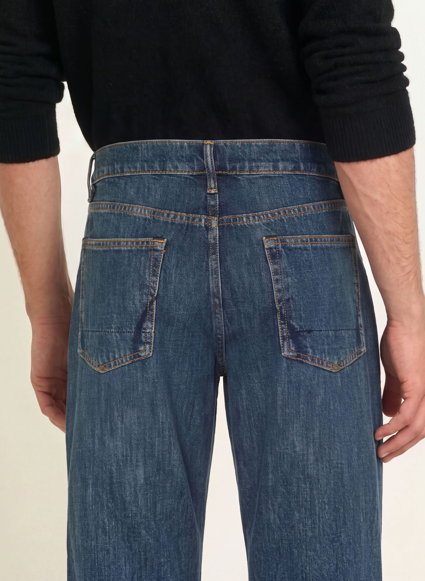 ALLSAINTS Regular Straight-Fit Jeans: 723 Dark Indigo