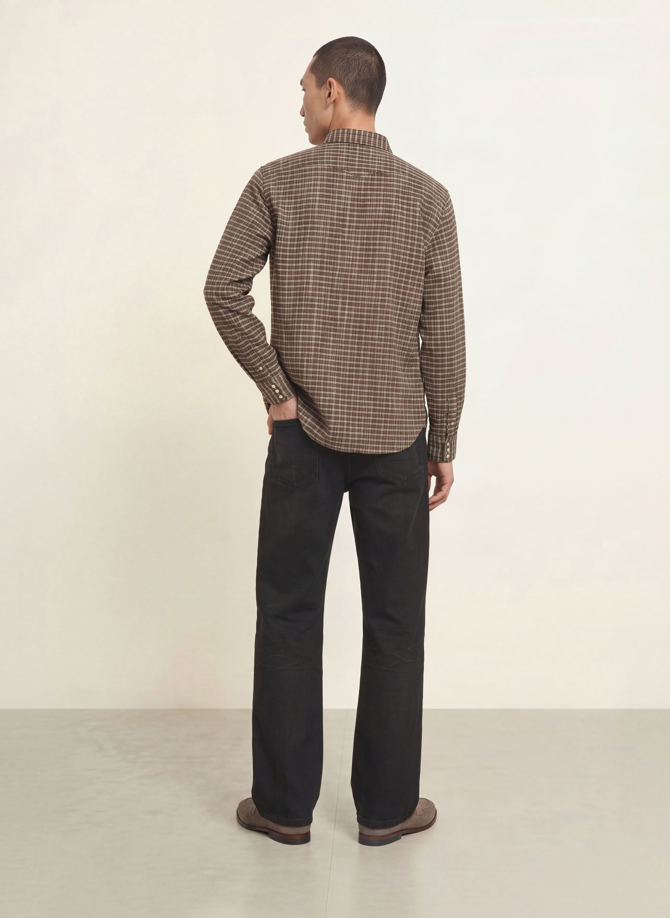 ALLSAINTS Loose Straight-Fit Jeans: 162 Washed Black