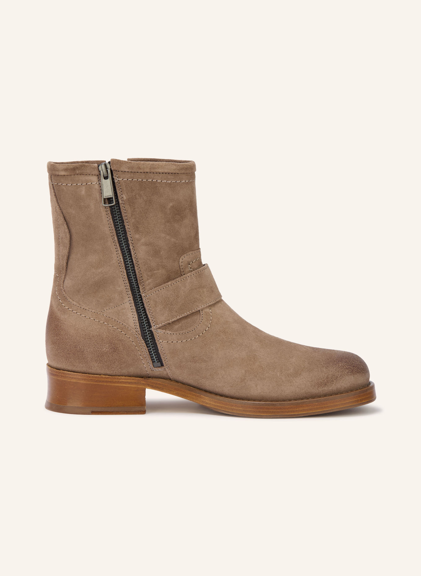 ALLSAINTS Bikerboots BAILEY: BRUIN / ZILVER