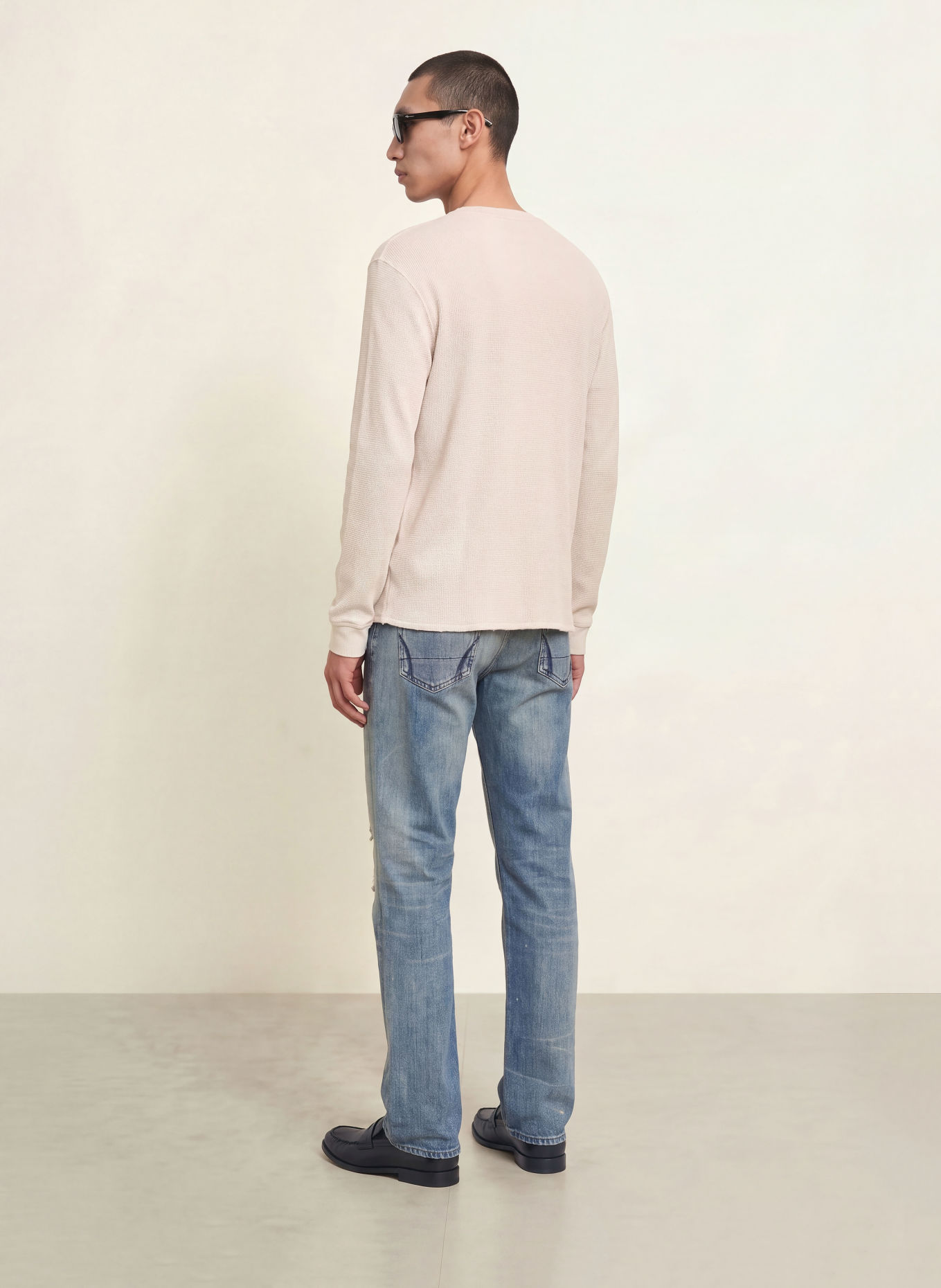 ALLSAINTS Longsleeve RAINE: BEIGE