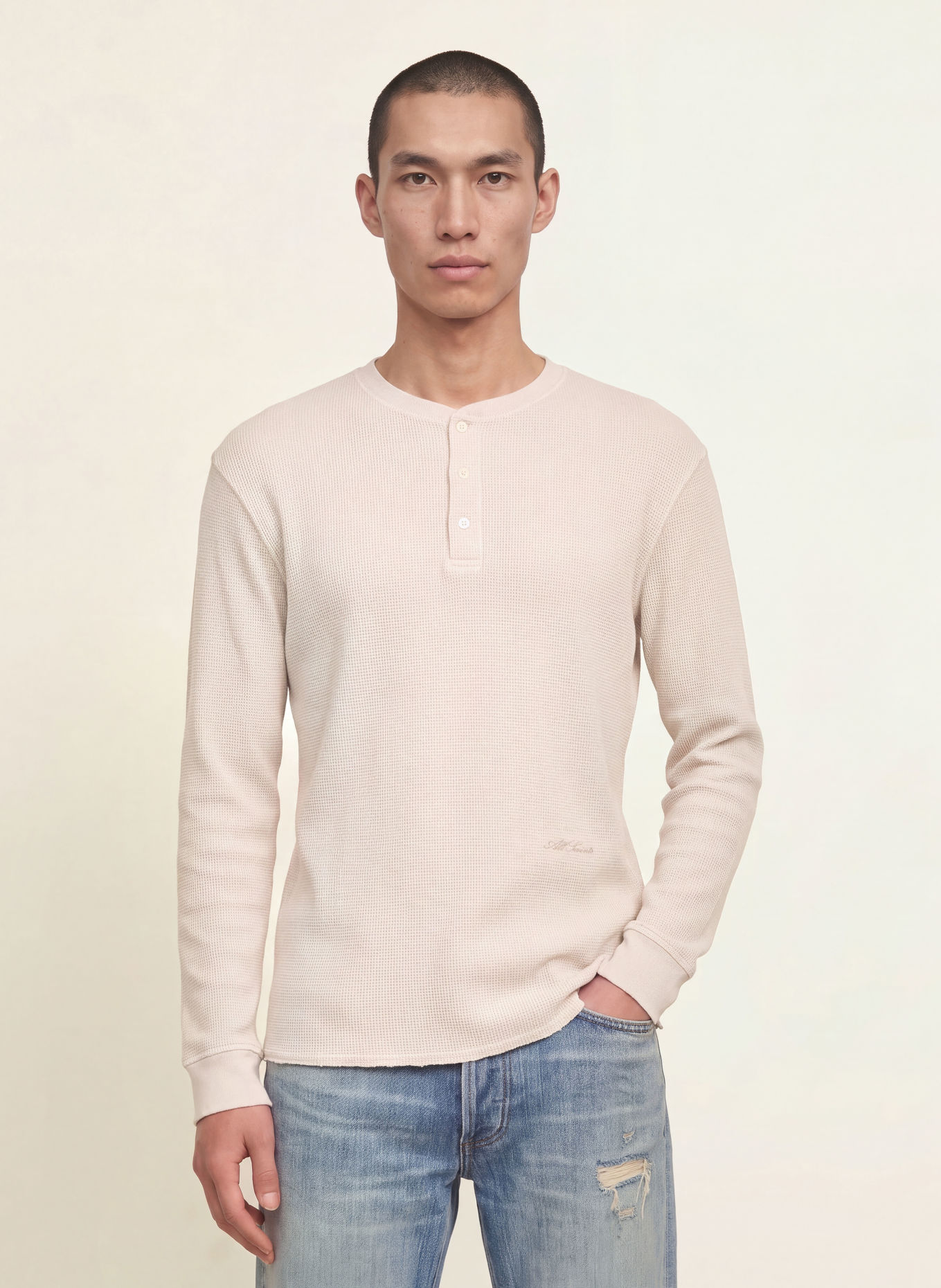 ALLSAINTS Longsleeve RAINE: BEIGE