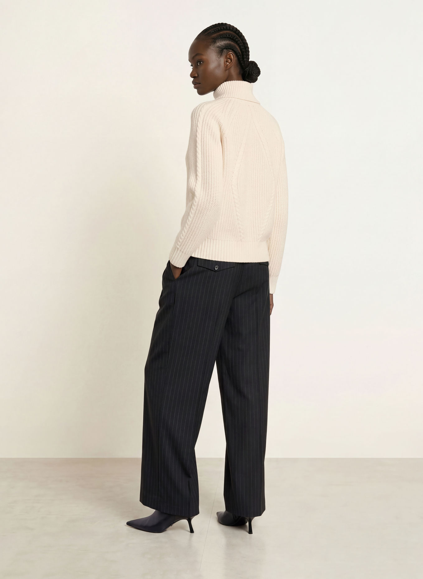 REISS Pull LINDY: CRÈME