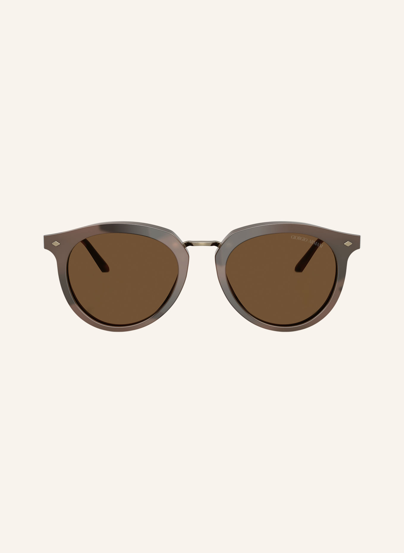 GIORGIO ARMANI Sonnenbrille AR6191: BRAUN/ BRAUN POLARISIERT