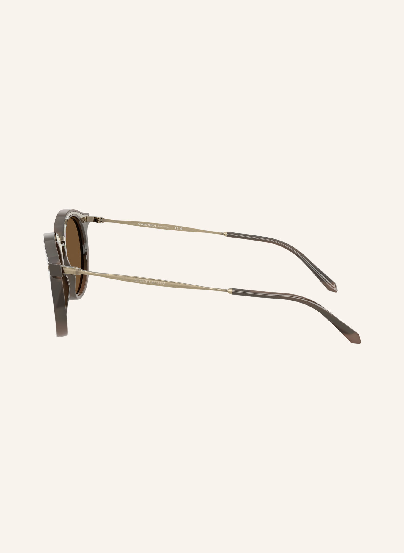 GIORGIO ARMANI Sonnenbrille AR6191: BRAUN/ BRAUN POLARISIERT