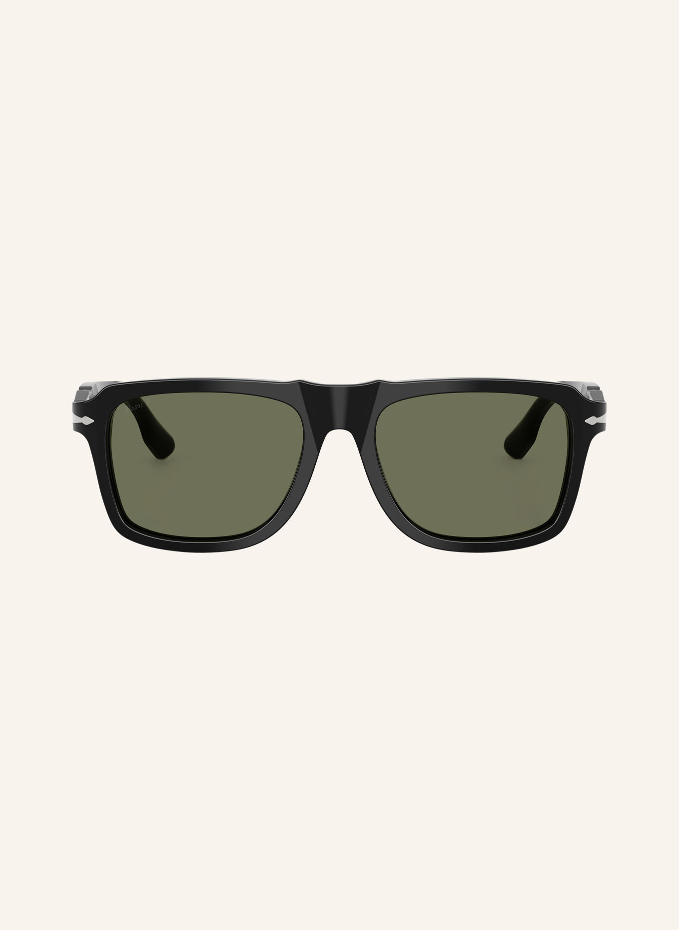 Persol Zonnebril PO8002S: ZWART/ POLAR GROEN