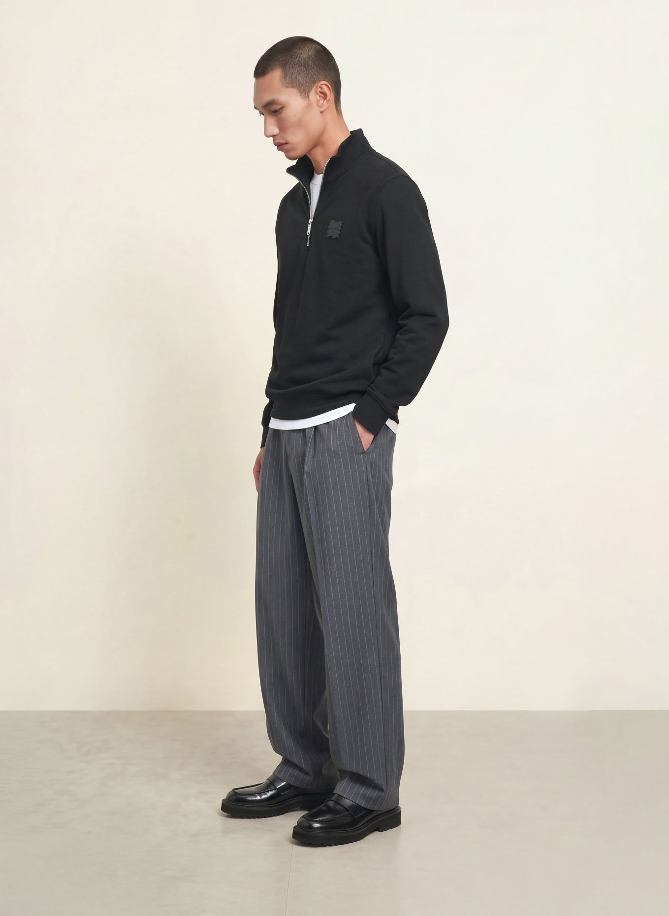 Calvin Klein Sweat-Troyer: SCHWARZ