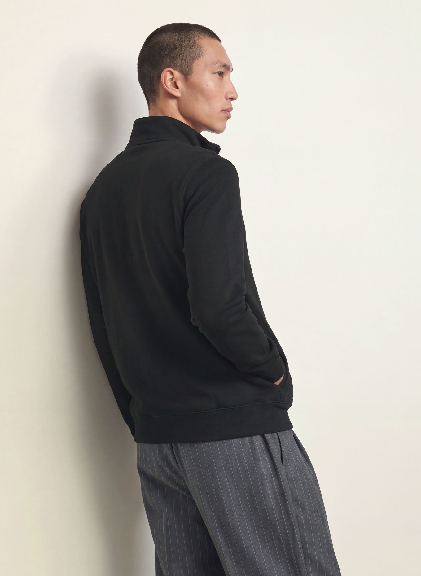 Calvin Klein Sweat-Troyer: SCHWARZ