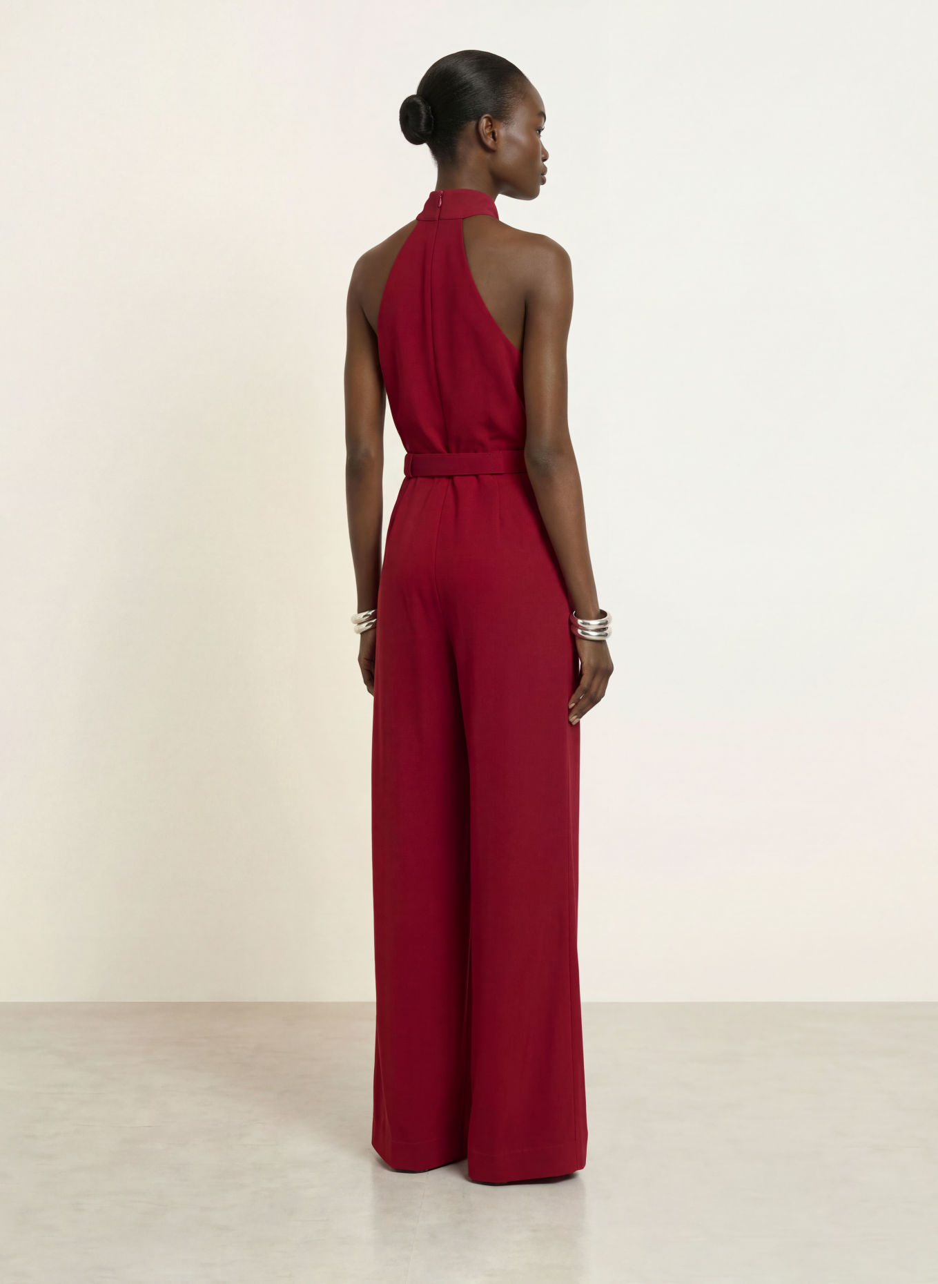 REISS Jumpsuit JODIE: DUNKELROT