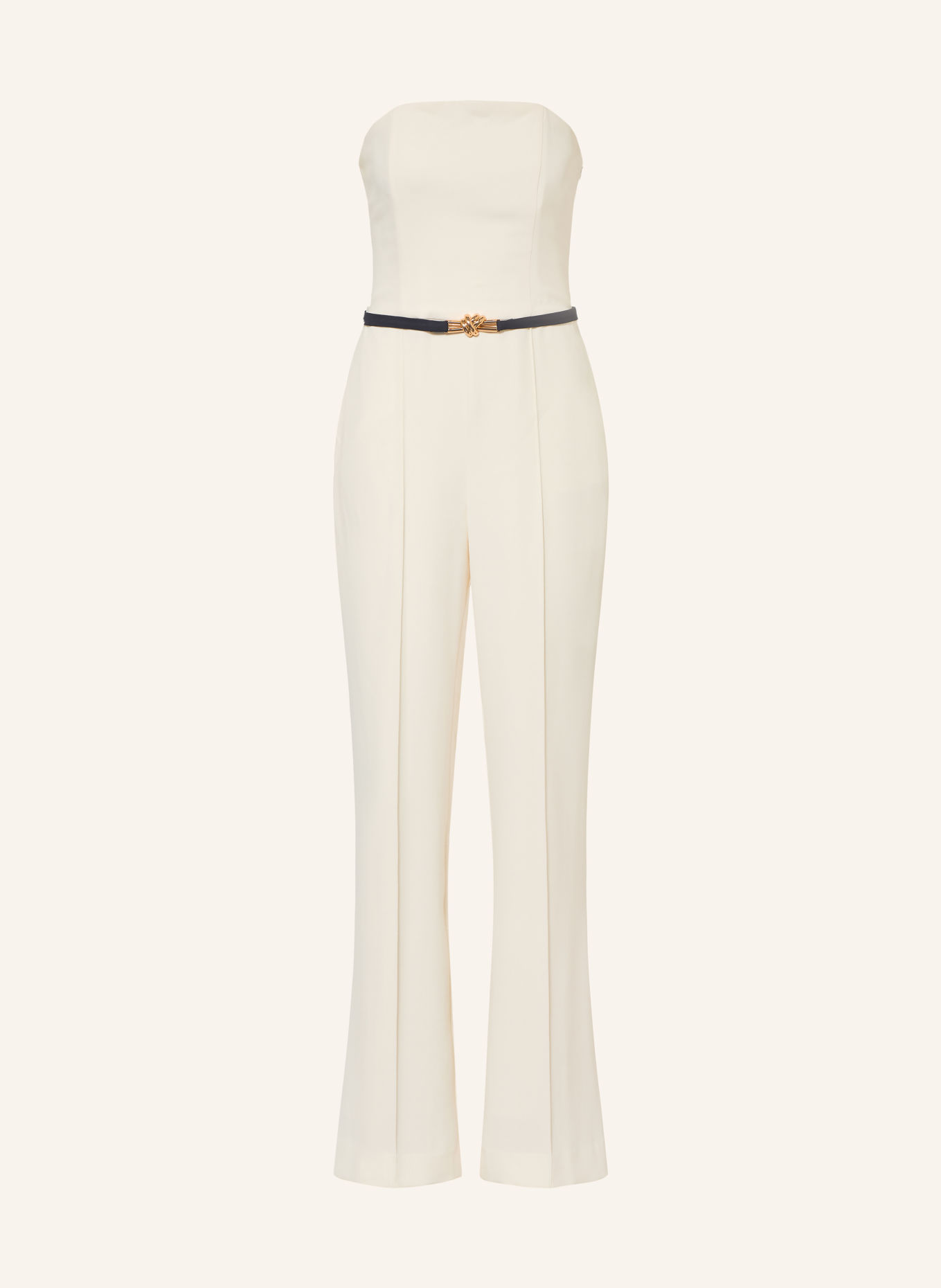 REISS LEAH Jumpsuit: CREAM