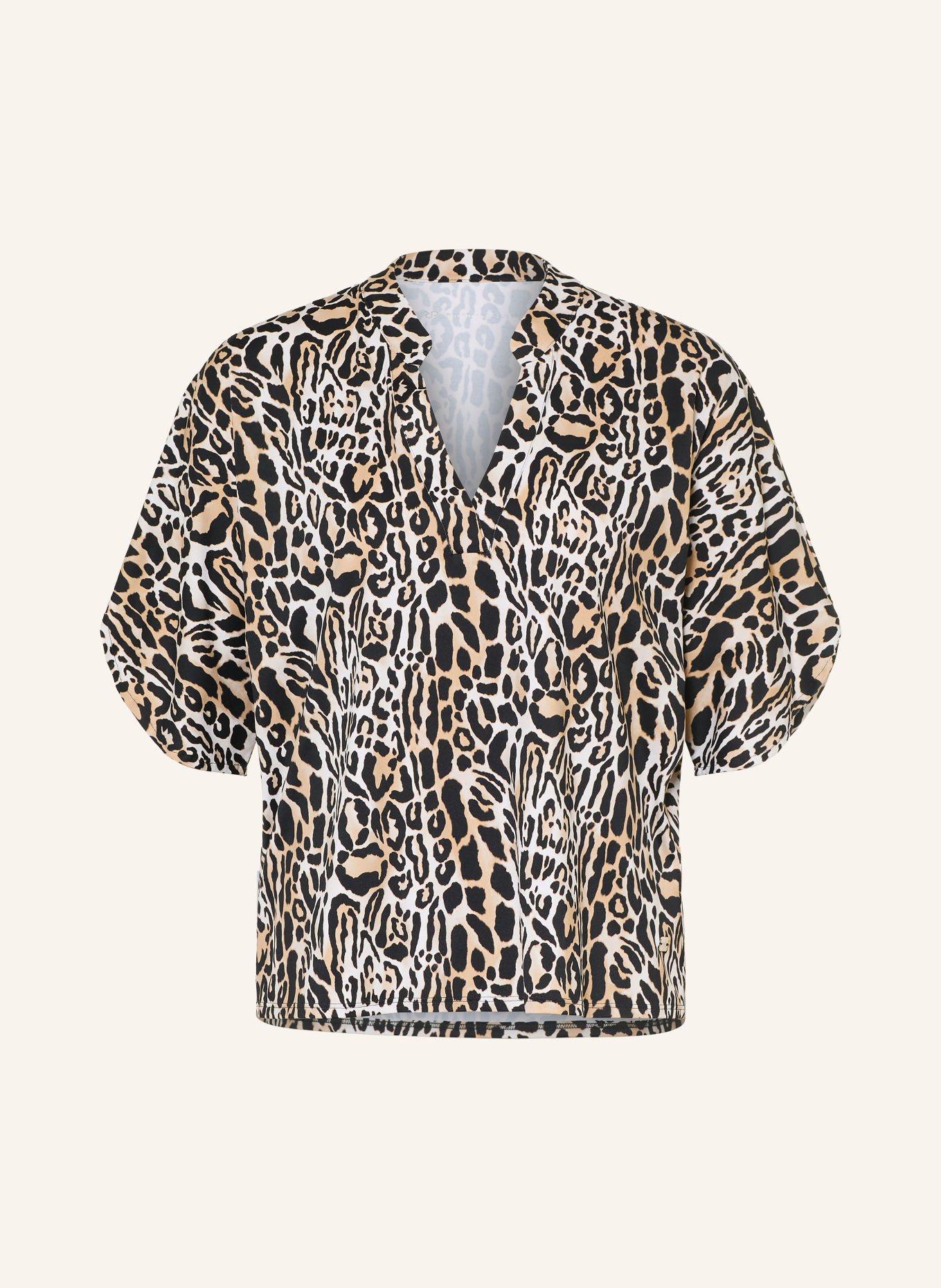 RAFFAELLO ROSSI Blouseshirt LOUI: BEIGE / BRUIN