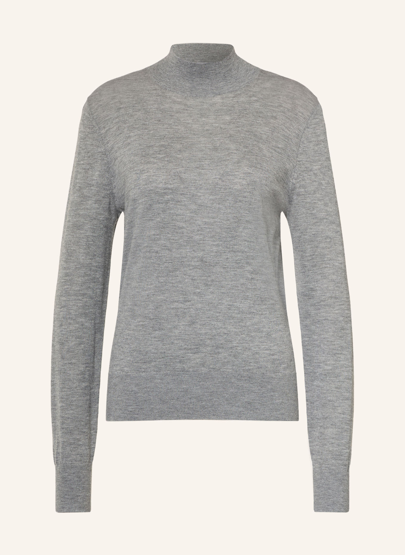 REISS Pull RINA en laine mérinos: GRIS