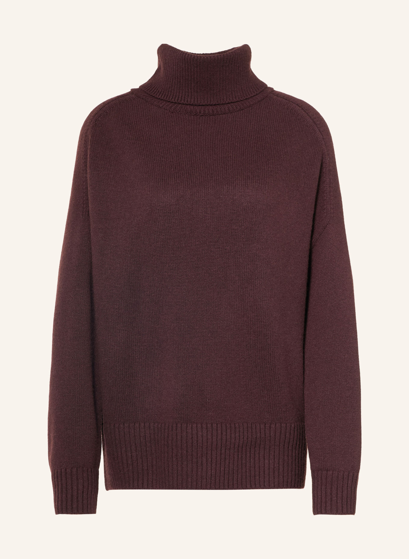 REISS Pull à col roulé HARRIET: LILAS FONCÉ
