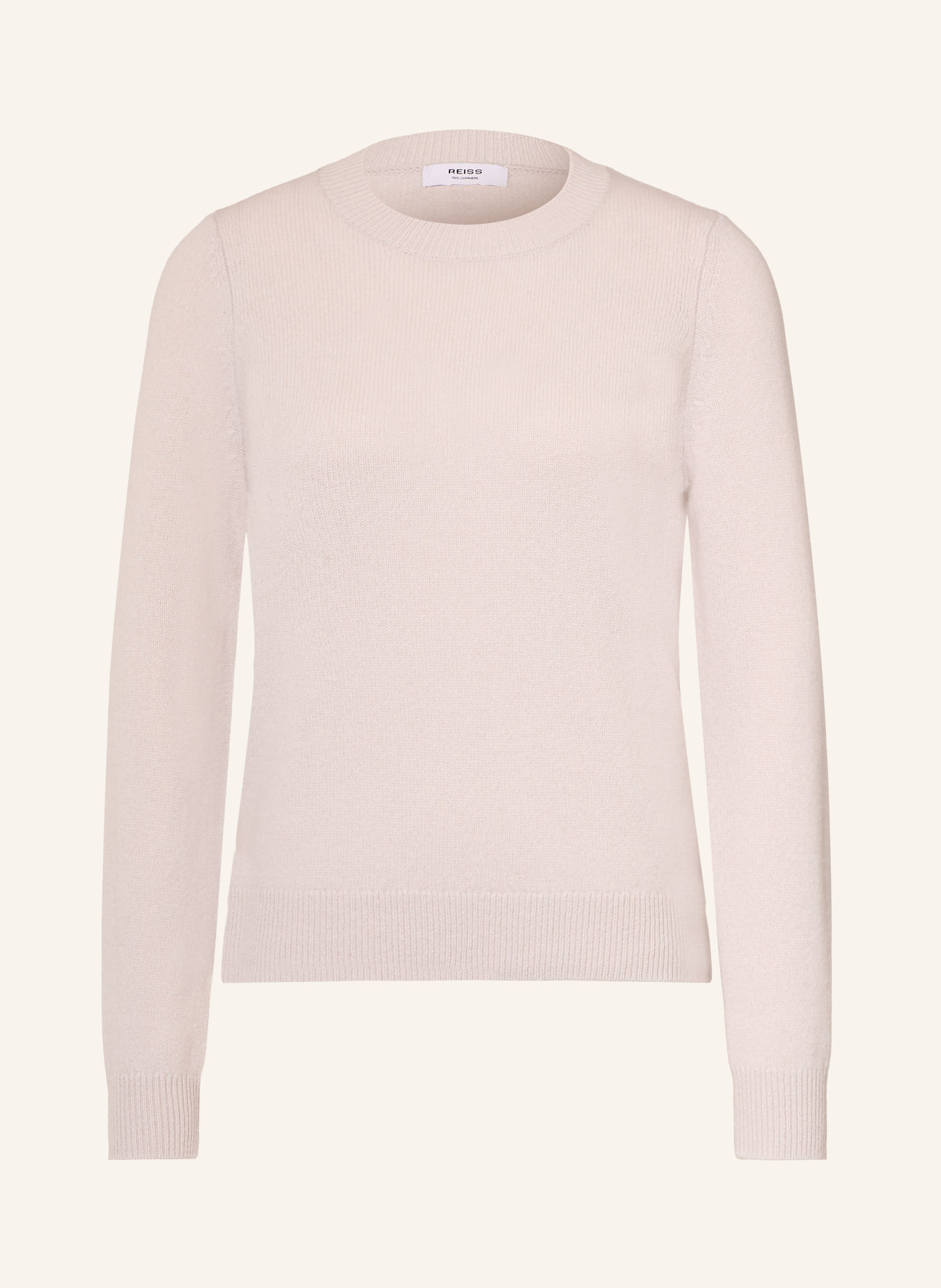 REISS Pull en cachemire MIMI: GRIS CLAIR