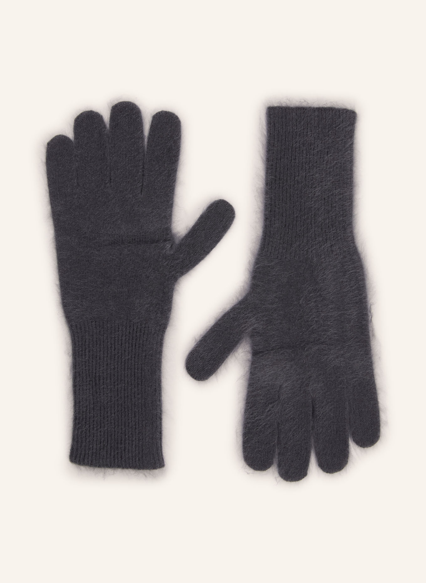 REISS Gants MILLIE en cachemire: GRIS FONCÉ