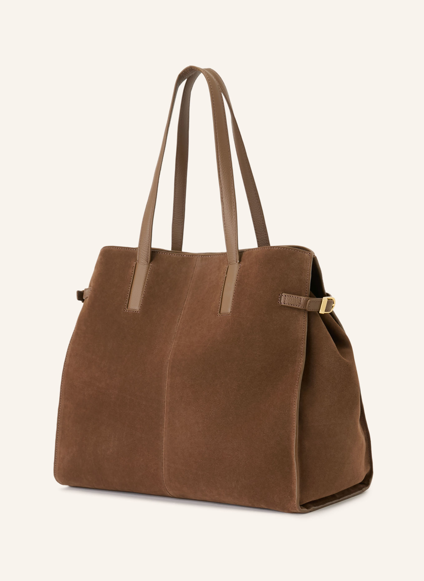 REISS Shoppers INDIGO: BRUIN / GOUD