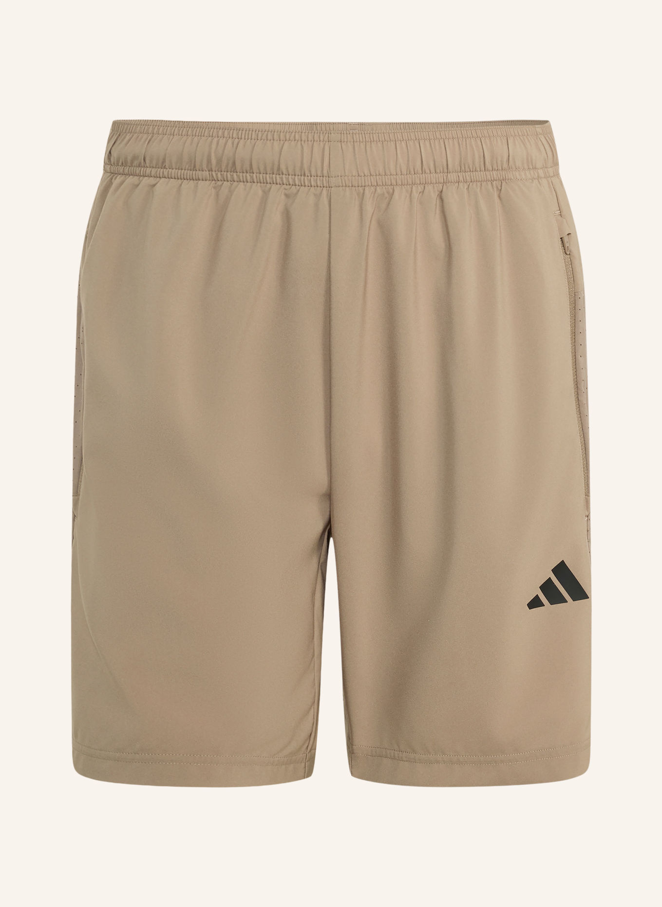 adidas D4T Running Shorts: BEIGE