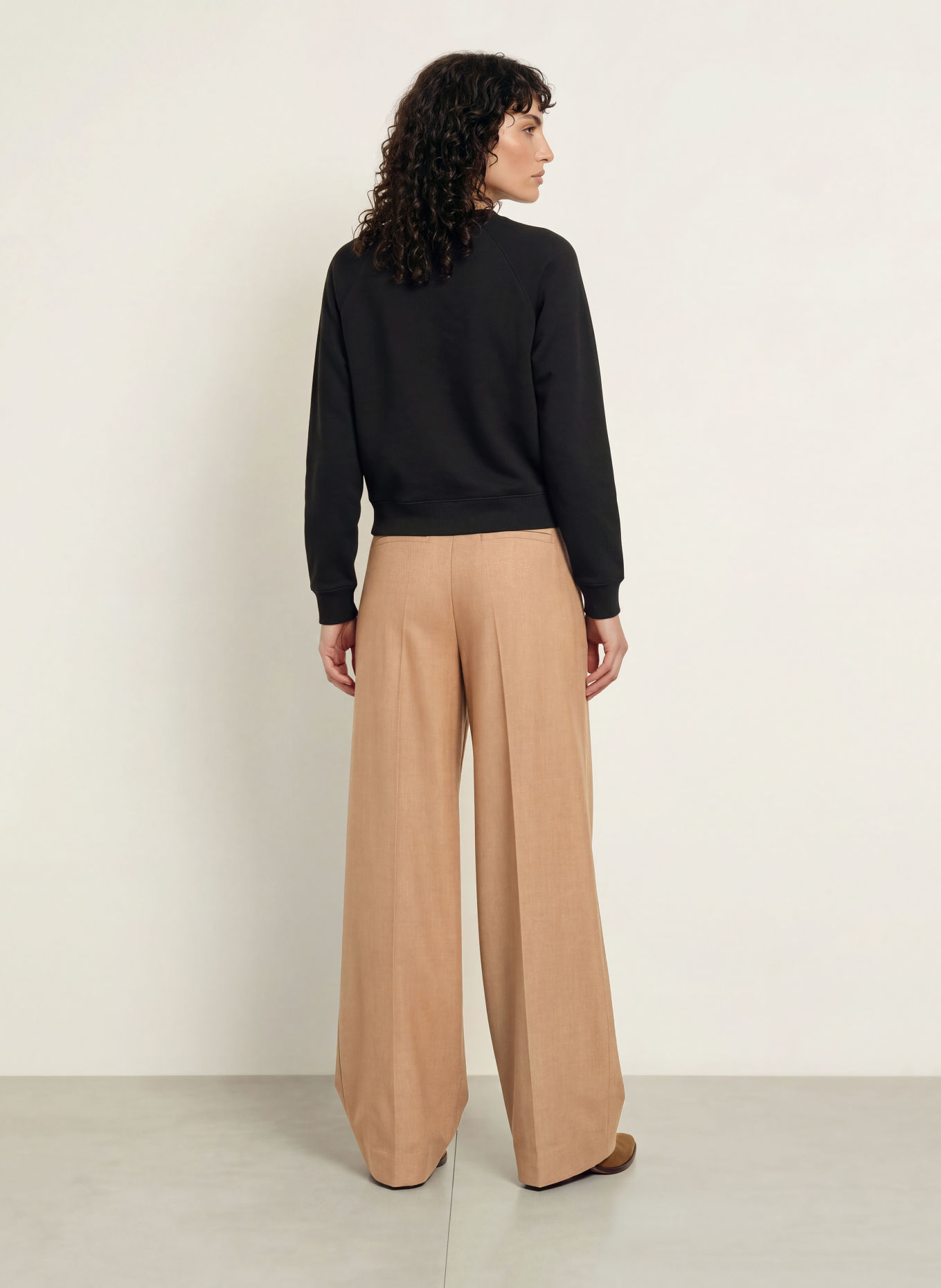 ba&sh Marlenehose TWANI: CAMEL