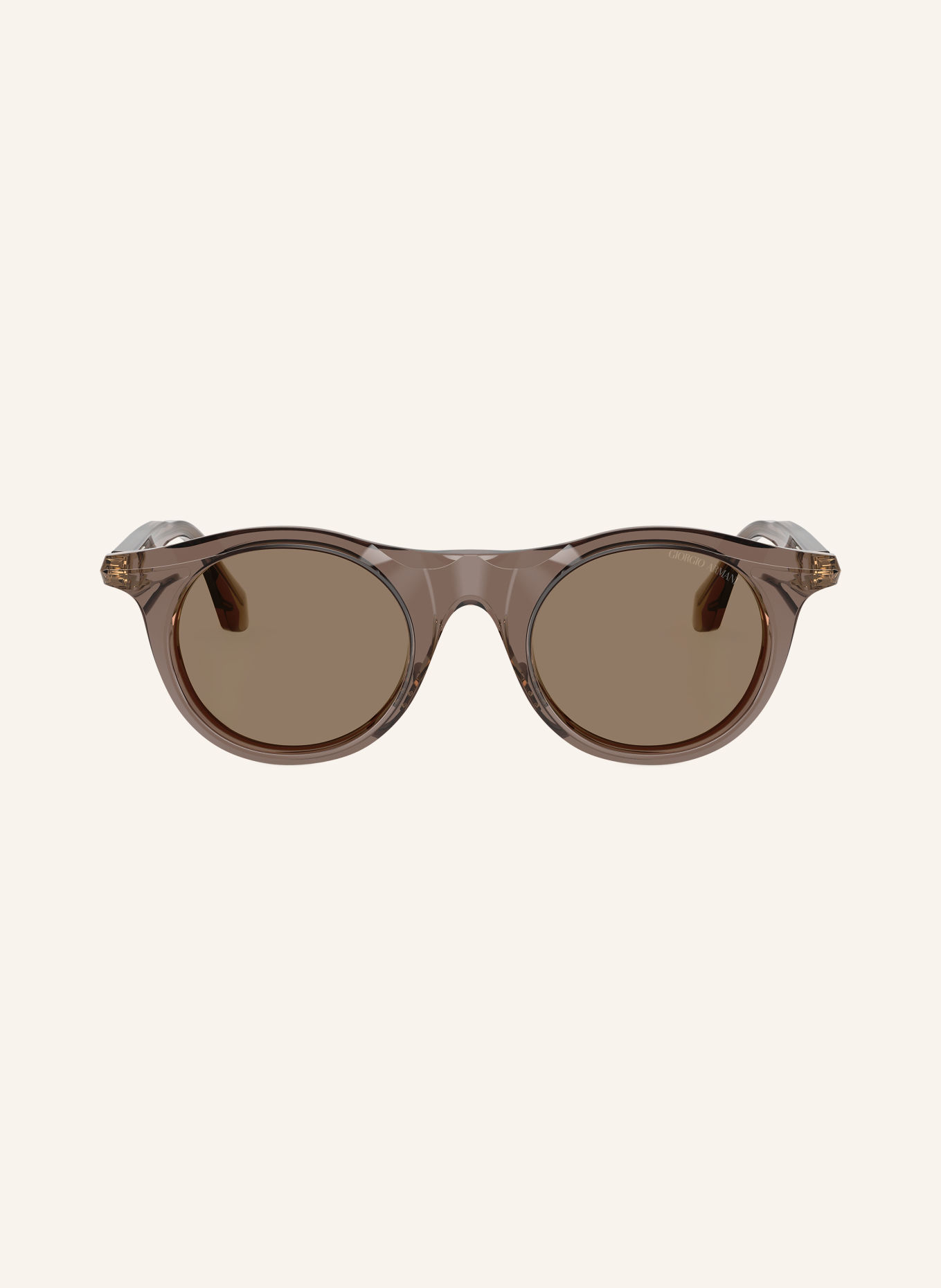 GIORGIO ARMANI Sonnenbrille AR8258: TRANSPARENT BROWN/ BROWN