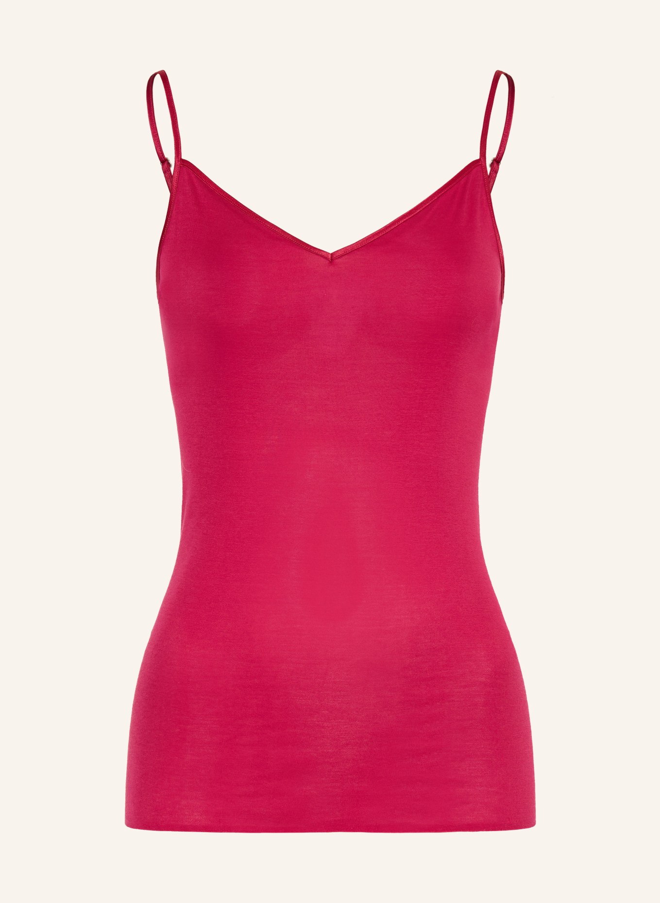 HANRO Top COTTON SEAMLESS: FUCHSIOVÁ