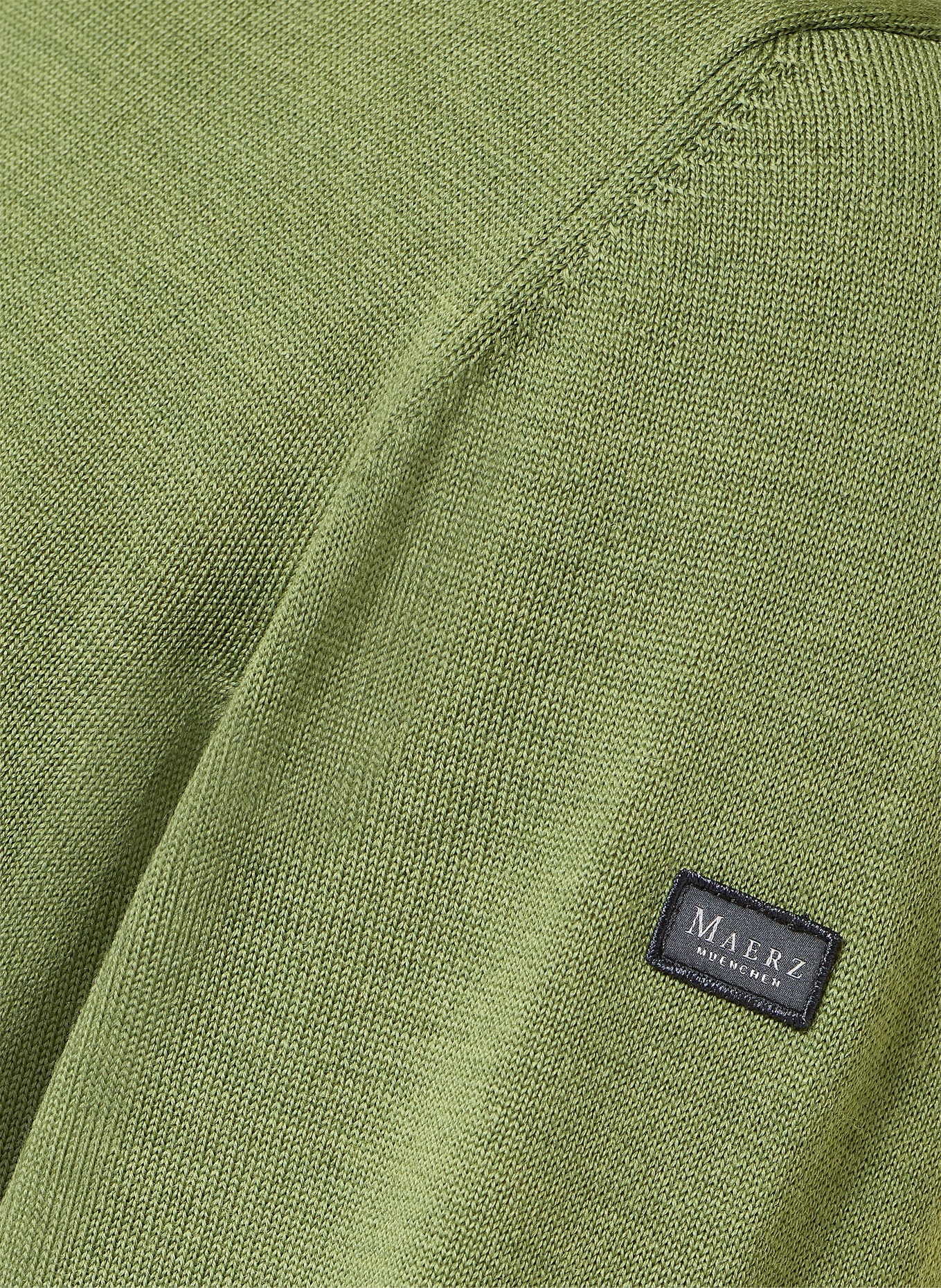 MAERZ MUENCHEN Pullover: OLIV