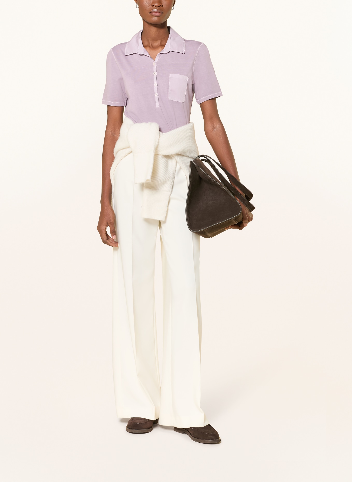 Marc O'Polo Polo en jersey: LILAS CLAIR