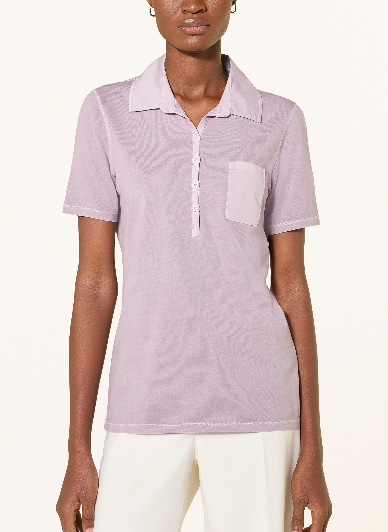 Marc O'Polo Polo en jersey: LILAS CLAIR