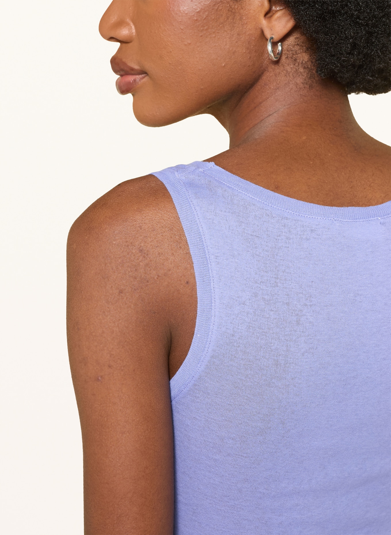 American Vintage Tílko: SVĚTLE FIALOVÁ